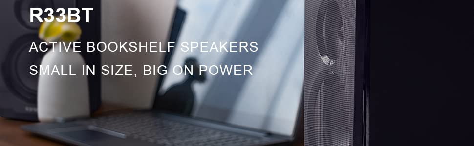 დინამიკი Edifier R33BT, 10W, Bluetooth, Active Computer Speakers, Black