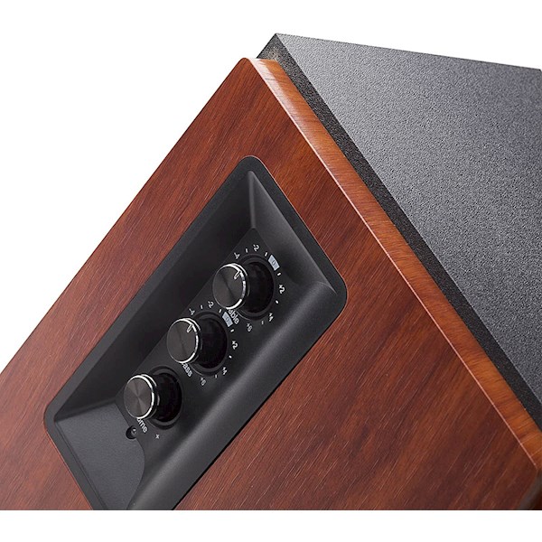 სტუდიური მონიტორი დინამიკი Edifier R1700BT, 66W, Bluetooth, Bookshelf Speakers Studio, Brown