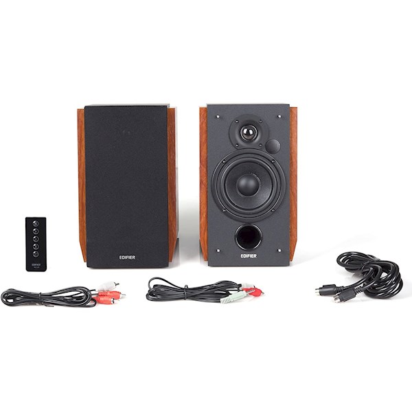 სტუდიური მონიტორი დინამიკი Edifier R1700BT, 66W, Bluetooth, Bookshelf Speakers Studio, Brown