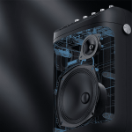 კარაოკე დინამიკი Edifier PK305, 18W, Bluetooth, USB, TF-card, Party Trolley Speaker, Gray