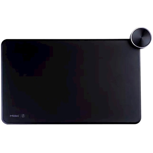 მაუსის პადი Xiaomi MIIIW G04 Smart Mouse Pad Qi Standard Support 2S, Wireless Charging, RGB, Black