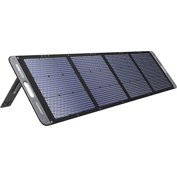 პორტატული დამტენი მზის ენერგიით UGREEN SC200 (15114), 200W, Solar Power Bank, Black