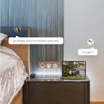 ვიდეო სათვალთვალო კამერა Blurams A11C-K Wireless Camera Lite + Solar Panel Kit, 2K 3MP, Wi-Fi, 5200mAh, 2-Way Audio, Color Night Vision, Works with Alexa, White