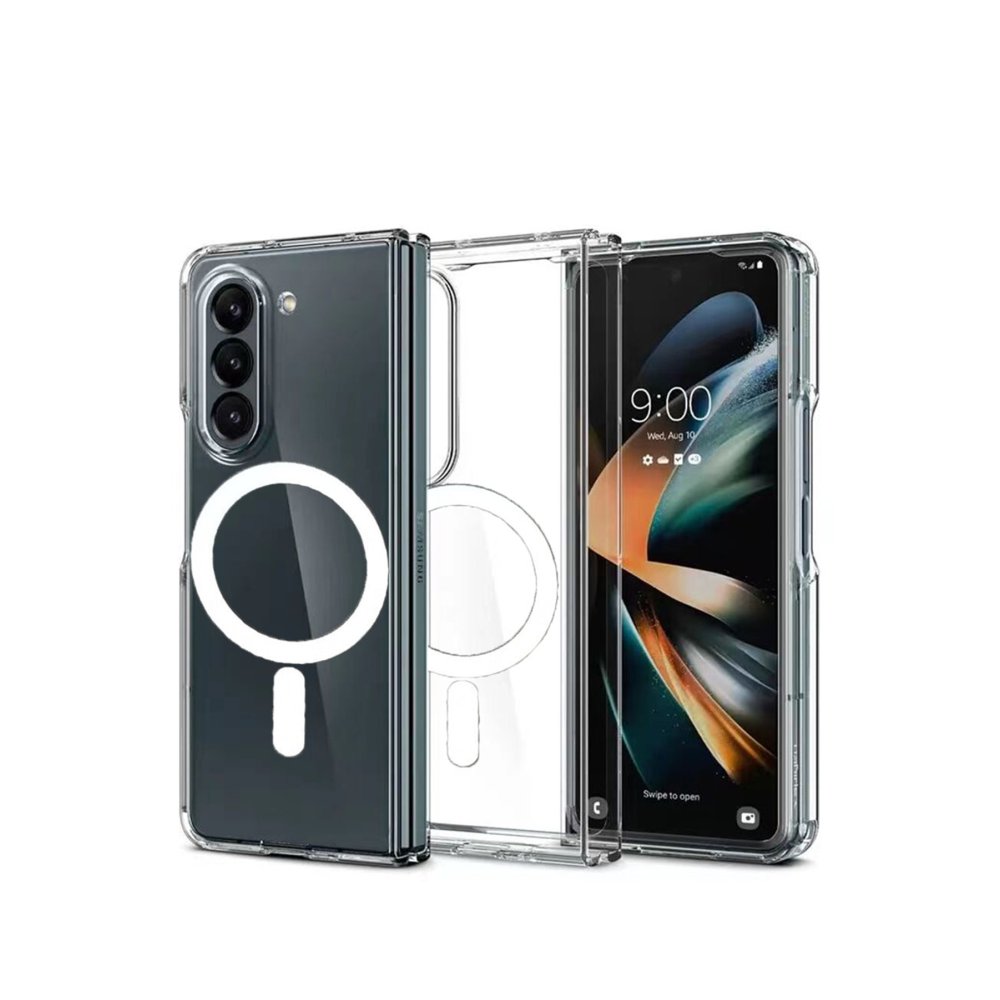 სილიკონის ქეისი Transparent Case with Magsafe Samsung Galaxy Z Fold 5