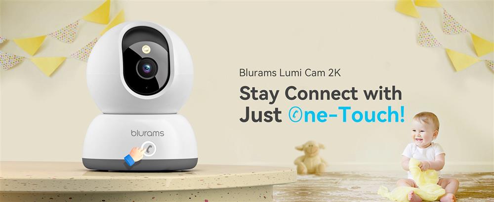 ვიდეო სათვალთვალო კამერა Blurams A31C Lumi, Indoor Security Camera, White