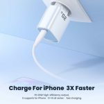 USB-C დამტენი Toocki PD 20W USB-C Wall Charger, TCTC-XC0G White