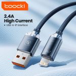 USB კაბელი Toocki Crystal Aluminum USB To Lightning Cable, TXCL SJ01,