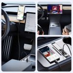 მანქანის ჰაბები Toocki Car USB HUB PD27W Fast Charging, HUB