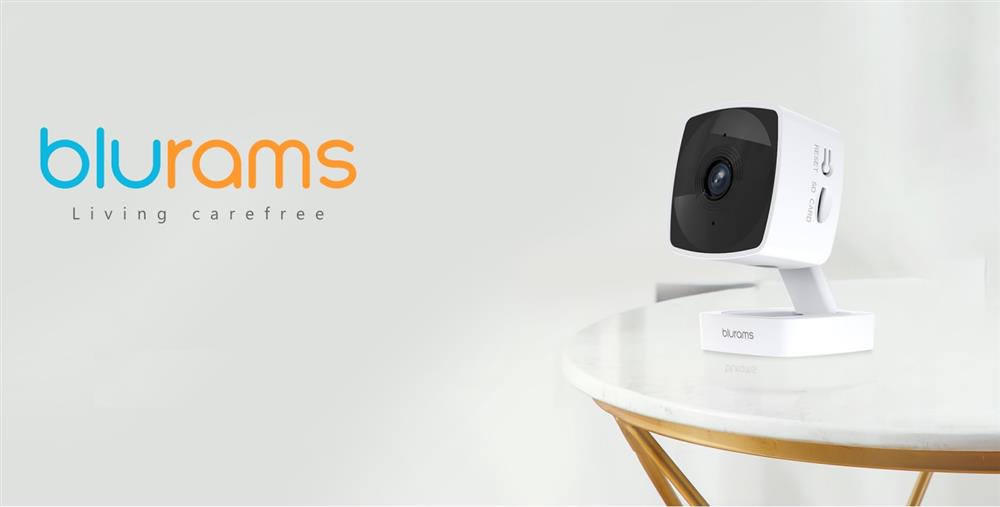 ვიდეო სათვალთვალო კამერა Blurams A12S FoldVue, Indoor Security Camera, White