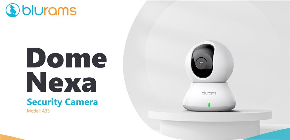 ვიდეო სათვალთვალო კამერა Blurams A33 Dome Nexa, Indoor Security Camera, White