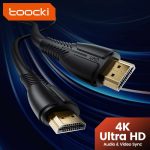 HDMI კაბელი Toocki HDMI Cable 4K 60hz High Definition Version hd 2.0 cables, 1M, Black, TXCHH4