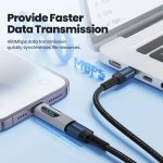 OTG ადაპტერი Toocki 20W OTG 480Mbps USB C To Lightning Adapter Converter, TZJTLC XB0G