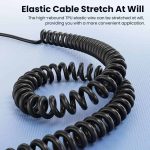 აუდიო ადაპტერი TOOCKI USB to Aux Car Bluetooth 5.0 Receiver Audio Adapter, TBT01 YS01 Blac