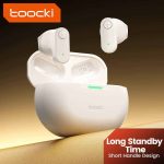 ყურსასმენი Toocki Wireless Bluetooth 5.3 Headphones 30Hrs Playtime Stereo in Ear Earphones, TTWS YYA0M, Beig