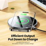 უსადენო დამტენი Toocki desktop wireless charger 15W, TWXZM AX01, Black 5