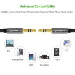 აუდიო კაბელი UGREEN AV119 (10734), 3.5mm Male to 3.5mm Male Audio Cable, 1.5m,