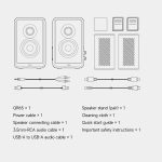 დინამიკიEdifierQR65GT Deck,70W,Bluetooth,USB,USB C,AUX,SpeakerWithGaNCharger,Black (2)22