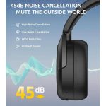 ყურსასმენი Edifier W830NB, Active Noise Cancelling Headphones, Wireless, Bluetooth, Black 8