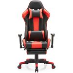 გეიმერული სავარძელი ALLX SK8825, Gaming Chair, Red Black