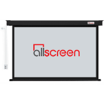 პროექტორის ელექტრო ეკრანი ALLSCREEN ELECTRIC PROJECTION SCREEN 200X200CM HD FABRIC CMP 8080B WITH REMOTE CONTROL 110 inch 1