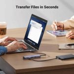 USB C ჰაბი UGREEN CM512 (15598), Type C, USB, HDMI, Lan, PD, Hub, Grey