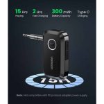 Bluetooth მიმღები UGREEN CM596 (90748), Bluetooth, AUX, Car Adapter, Black 4