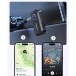 Bluetooth მიმღები UGREEN CM596 (90748), Bluetooth, AUX, Car Adapter, Black 5