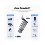 USB ადაპტერი UGREEN US276 (50533) USB 3.0 to Type C Adapter,