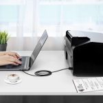 პრინტერის კაბელი UGREEN US241 (80811), USB C Male To USB B 2.0 Male, Printer Cable, 1M, Black 6