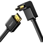 hdmi kabeli ugreen hd103 10178 hdmi 4k cable male to male 90 degree 1m black (1)