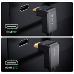 hdmi kabeli ugreen hd103 10181 hdmi 4k cable male to male 90 degree 1m black (1)