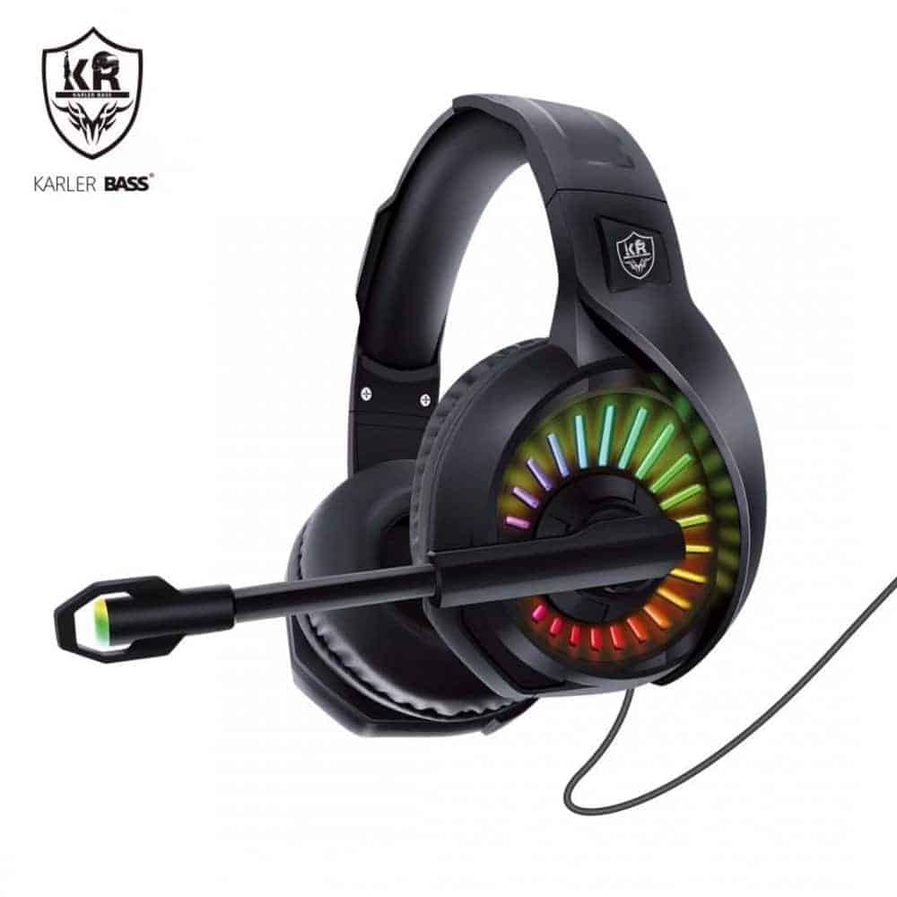 ყურსასმენი Karler Bass RGB, Gaming Headset, Wired, USB, 3.5mm 1