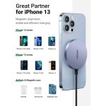 უსადენო დამტენი UGREEN CD245 (30233), MFI MagSafe 15W, Type C to Magnetic Wireless Charger, Gra