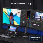 usb c habi ugreen cm498 15859 hdmi usb usb c hub grey (1)