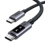 usb kabeli ugreen l509 35520 100w usb c to usb c 2m blackgrey