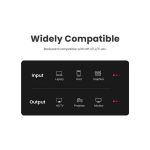 ვიდეო კაბელი UGREEN DP114 (80392), 8K, DisplayPort To DisplayPort, 2m, Bla