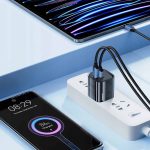 USB C დამტენი Toocki Usb C GaN PD Charger 33W USB, Type C Charger, TCTAC JCB01, Bla (2)
