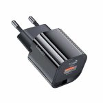 USB C დამტენი Toocki Usb C GaN PD Charger 33W USB, Type C Charger, TCTAC JCB01, Black