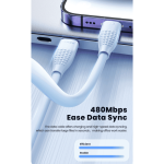USB კაბელი Toocki USB C To Lightning, PD 27W, 1.2M, TXCTL RL02M,