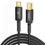 პრინტერის კაბელი Toocki USB C Male To USB B 2.0 Male, Printer Cable 1