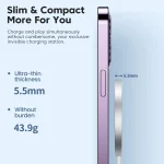 უსადენო დამტენი Toocki Portable Mobile Phone Charger Magnetic, Wireless Charger 15W, TCWX FZ02,