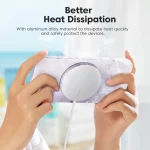 უსადენო დამტენი Toocki Portable Mobile Phone Charger Magnetic, Wireless Charger 15W, TCWX FZ02, G