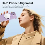 უსადენო დამტენი Toocki Portable Mobile Phone Charger Magnetic, Wireless Charger 15W, TCWX FZ02, Gr