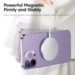 უსადენო დამტენი Toocki Portable Mobile Phone Charger Magnetic, Wireless Charger 15W, TCWX FZ02, Gra