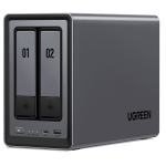 storage system ugreen dxp2800 intel n100 8gb diskless usb usb c hdmi space gray 1 (1)