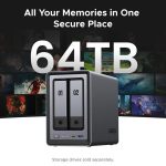 storage system ugreen dxp2800 intel n100 8gb diskless usb usb c hdmi space gray 3 (1)