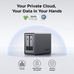 storage system ugreen dxp2800 intel n100 8gb diskless usb usb c hdmi space gray 6 (1)