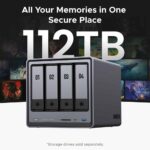 storage system ugreen nasync dxp4800 intel n100 8gb diskless rj45 usb usb c hdmi space gray 7 (1)