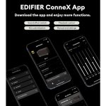 დინამიკი Edifier D32, 60W, Bluetooth, USB C, AUX, Wi Fi AirPlay, Speaker, White 4