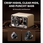 დინამიკი Edifier D32, 60W, Bluetooth, USB C, AUX, Wi Fi AirPlay, Speaker, White1